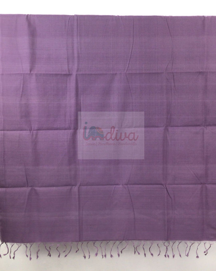 Indiva Mangalgiri cotton saree with running blouse piece