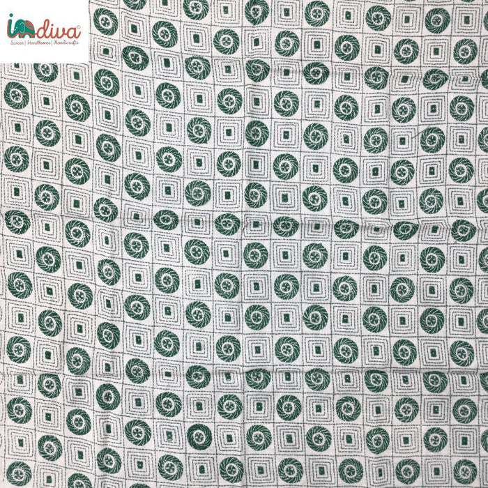 Indiva-Kantha-Embroidered-White-and-Green-Blouse-Fabric-1b.png