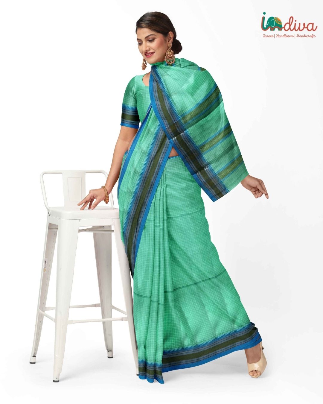 Aaritra - Narayanpet Silk Saree - Samprada Fashions