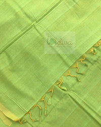 Indiva Mangalgiri cotton saree with running blouse piece