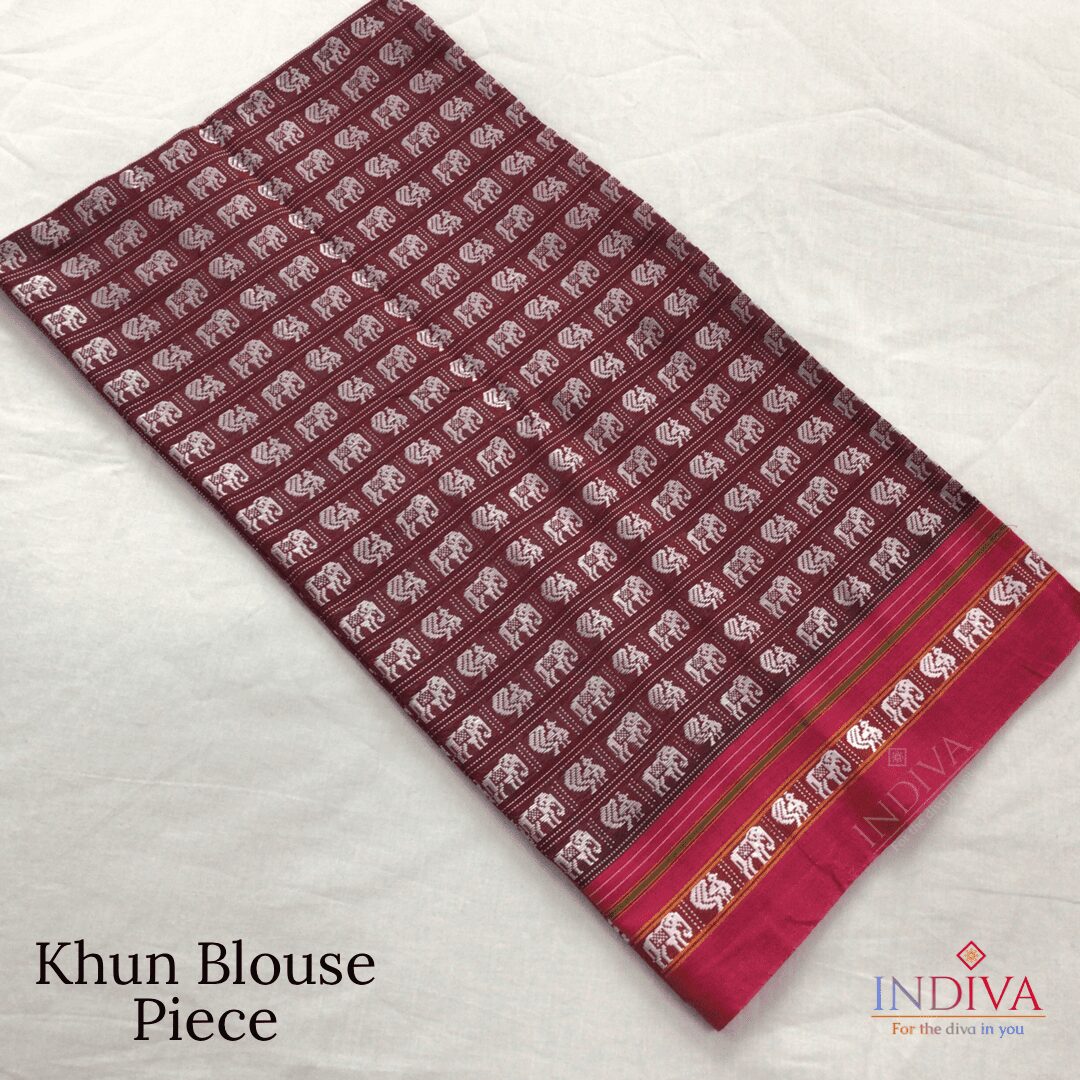 Indiva Pink Khun Blouse Folded