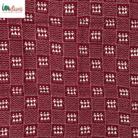 Indiva-Kantha-Embroidered-Maroon-and-White-Blouse-Fabric-2a.png