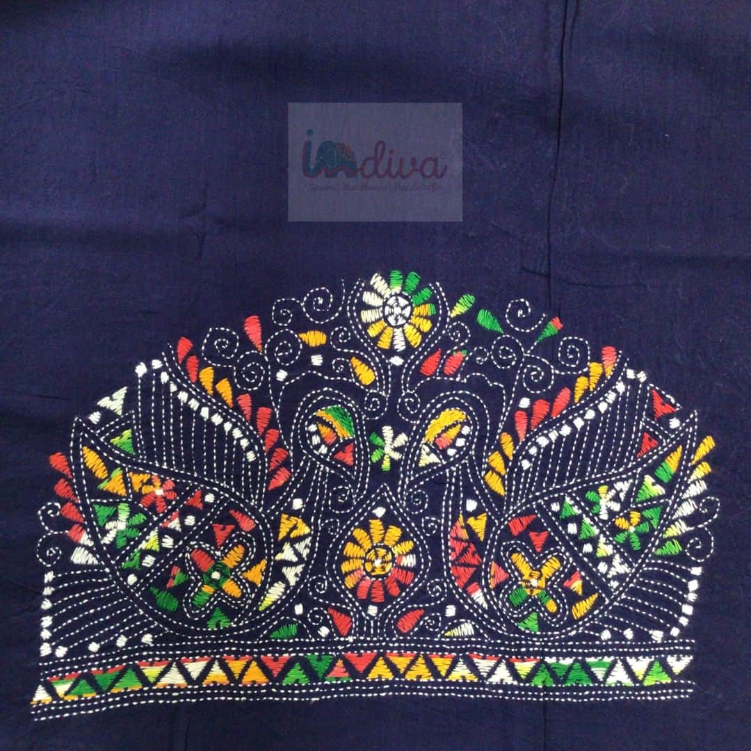 NS Arts and Creations | Hand embroidery designs, Hand embroidery design  patterns, Peacock embroidery designs